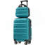 Ensemble de valises Hardshell en ABS - Valises légères et durables avec deux roues pivotantes, tailles de bagage à main et pour bagages-129417722