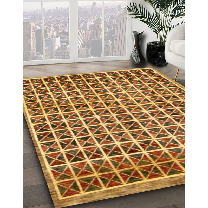 Tapis abstrait moderne 15, Rectangle 8 pi x 10 pi