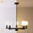 Renley 5-Light 26'' Dimmable Modern/Traditional Chandelier For Dining Room.Features Clear Glass.-501503583