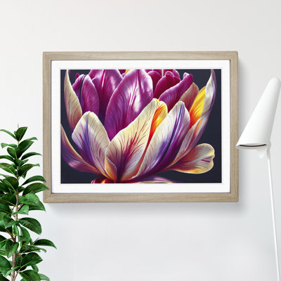 Beaming Flower - Single Picture Frame Print