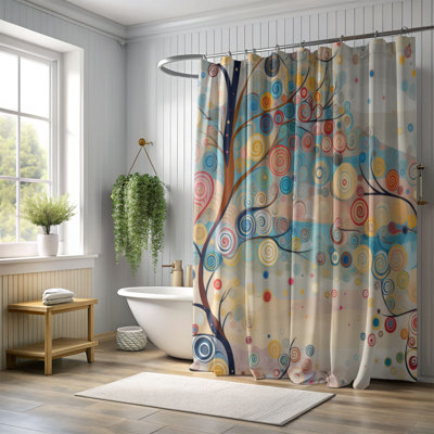 Rideau de douche Cheerful Pine