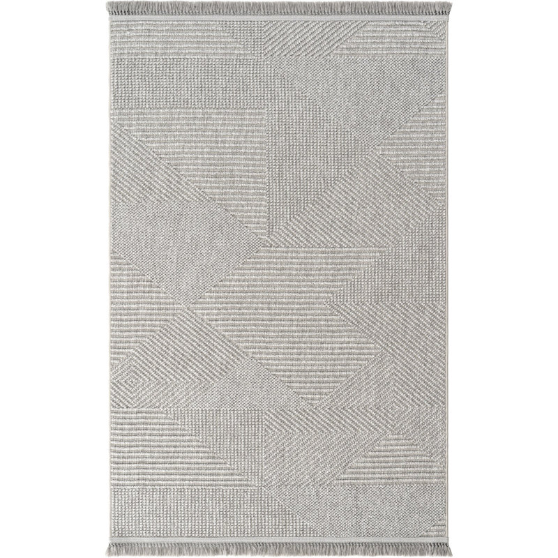 Randol Geometric Machine Made Indoor / Outdoor Area Rug, Runner 120 x 300cm