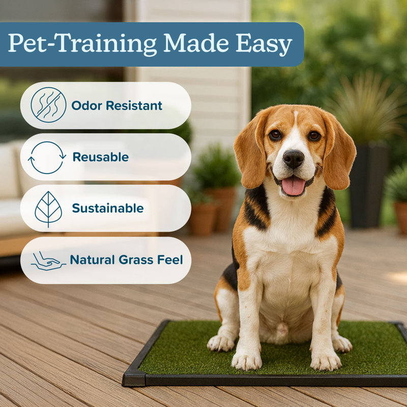 Sous-tapis pour chiots réutilisable 4 couches PETMAker, H 1,57 po x l 16,73 po x P 20,86 po