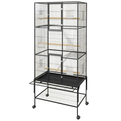 181.6cm Iron Bird Cage Stand Bird Cage