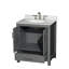 Sheffield 30" Single Bathroom Vanity Set-97621867