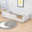 Upholstered Platform Bed with Charging Station