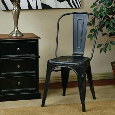 Jonina 17.5'' H Metal Stacking Side Chair