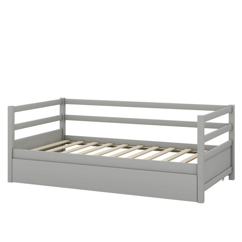 Daizie Pendlebury Daybed with Trundle, Gray