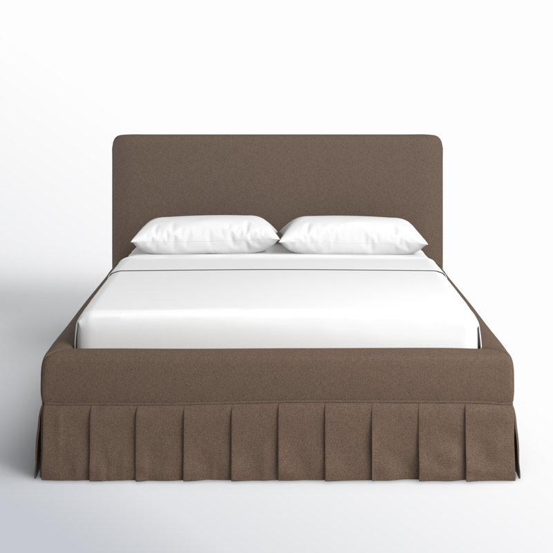 MAREN BED, Queen, Brown