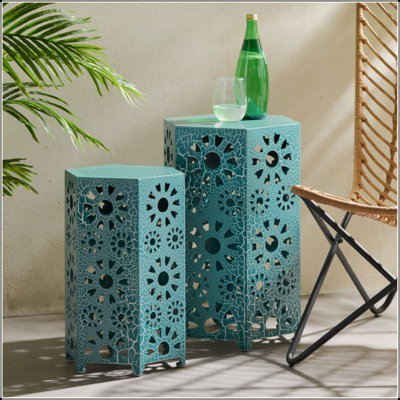 Ensemble de table d'appoint charmant pour un style polyvalent et fonctionnel