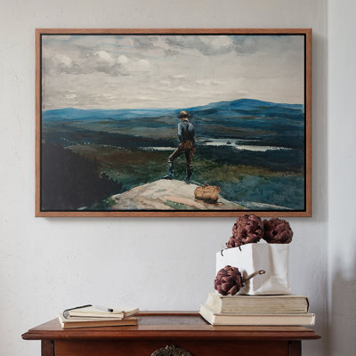 The Ranger, Adirondacks, 1882 - Winslow Homer, toile tendue avec châssis