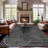 Contemporary Stripe Arch Design Area Rug-1184244912