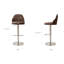 Tabouret de comptoir pivotant à 360 degrés Finta-122253167