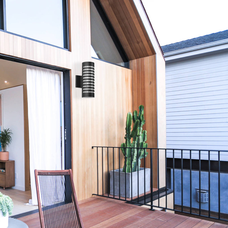 2-Light Dimmable Waterproof Outdoor Wall Lighting