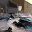 Tapis gris / turquoise à motif abstrait Jibley-2092043023