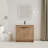 Tibold 35.99'' Single Bathroom Vanity with Ceramic Top