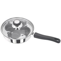 KitchenCraft Induction 4 Cup Poached Egg Non Stick 21cm Poaching