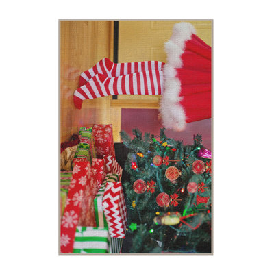 Tapis de décoration de noël sapin de noël