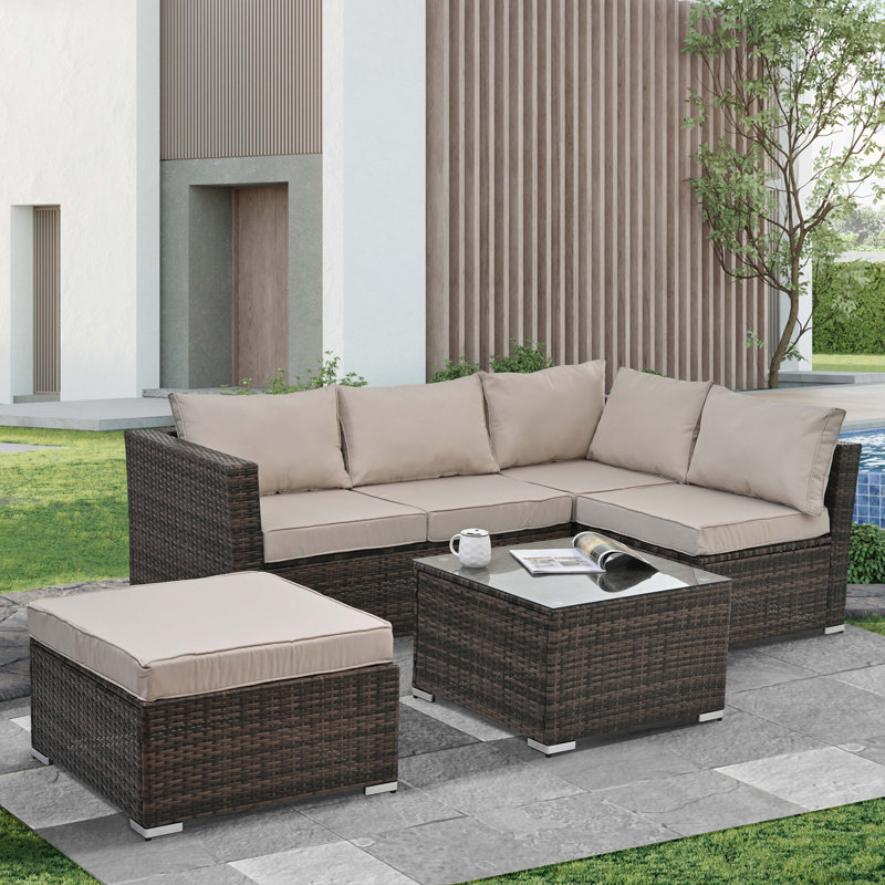 Ensemble de conversation Quinones, Beige