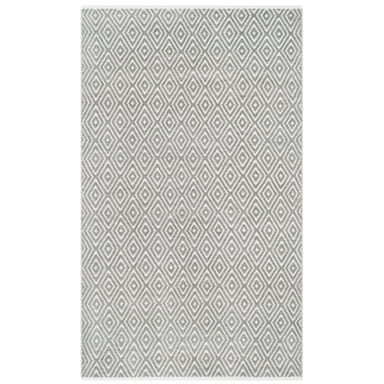 Bryent Flat Weave Cotton Geometric Rug