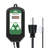 EAGLE PEAK Smart Programmable Thermostat with Outdoor Temperature Sensor Black