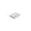 Lavabo de salle de bain vasque rectangulaire en pierre blanche lustrée 23,6 po x 18,8 po Badeloft WB-05-M-G-35943648