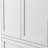 34.6" Metal Pantry Cabinet with Adjustable Shelves