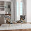 Chaise d'appoint rembourrée Zebra And Leopard