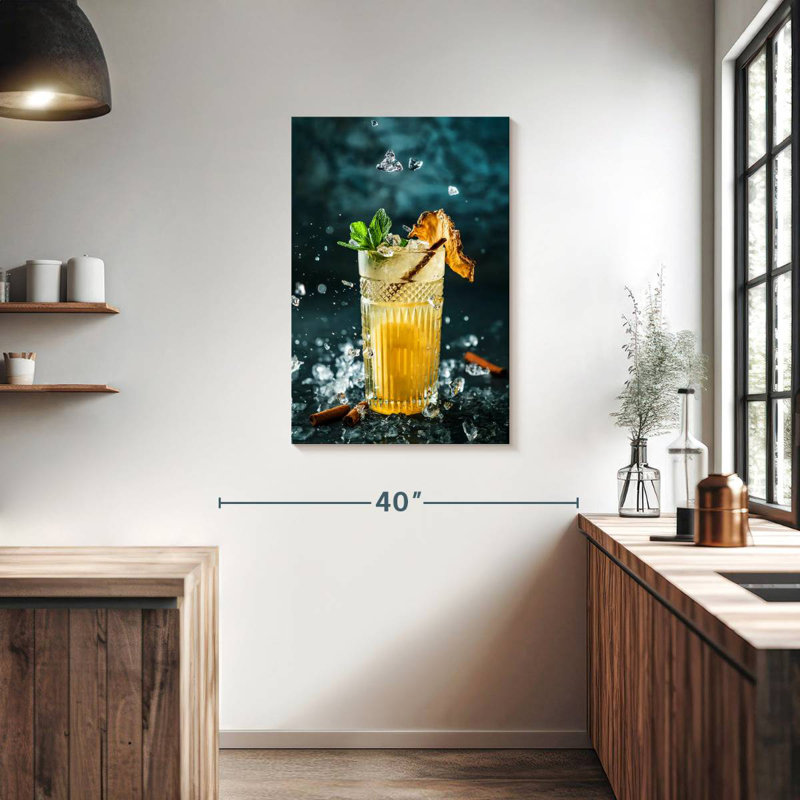 Yarlin Pineapple Cocktail, 36" H x 24" W