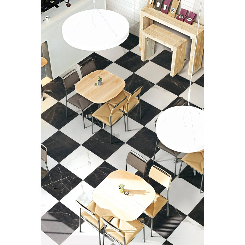 IL Lusso Calacatta 24 x 24 mat, Blanc mat