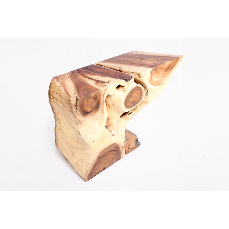 Console en bois massif 55 "