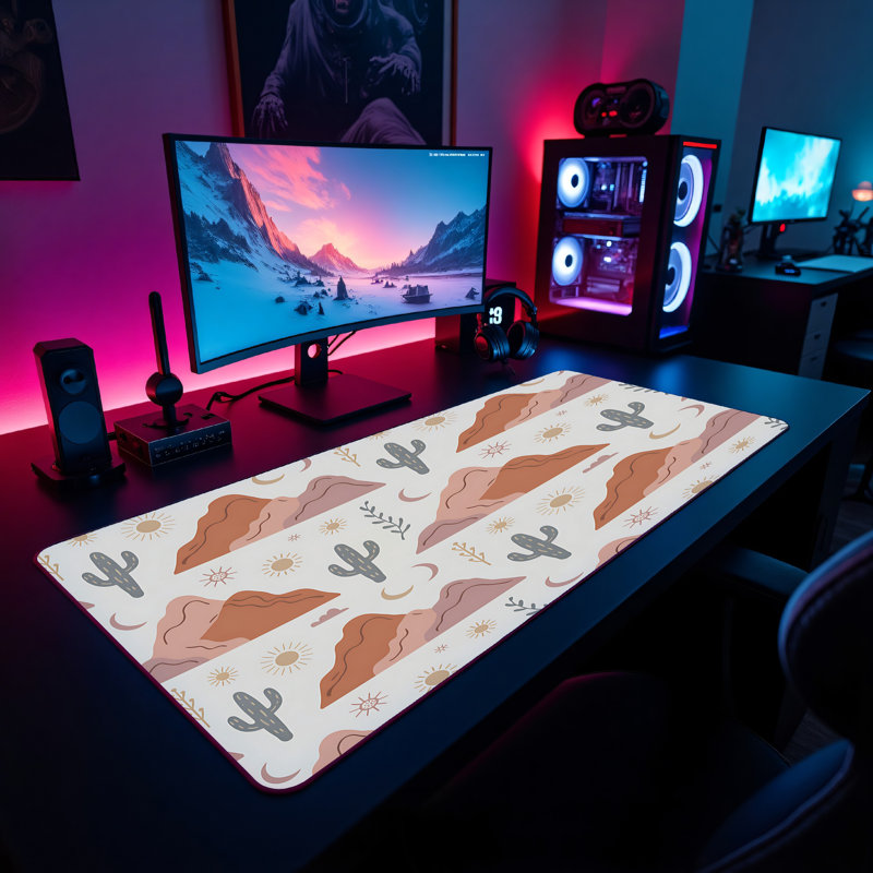 Polyester Desk Pad, 23.6x13.8
