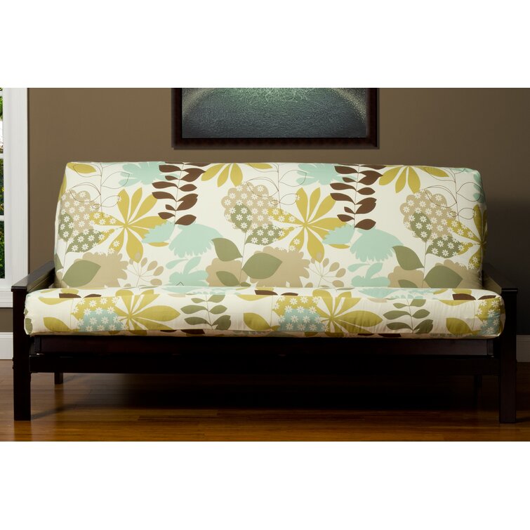 Latitude Run® Box Cushion Futon Slipcover & Reviews