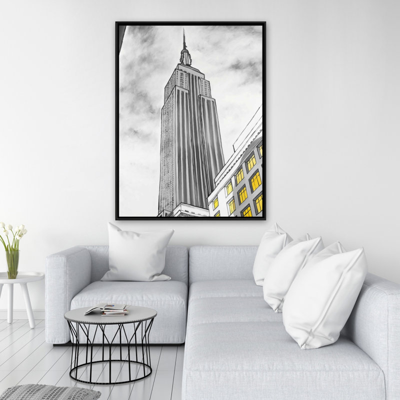 Contour de l'empire, impression sur toile