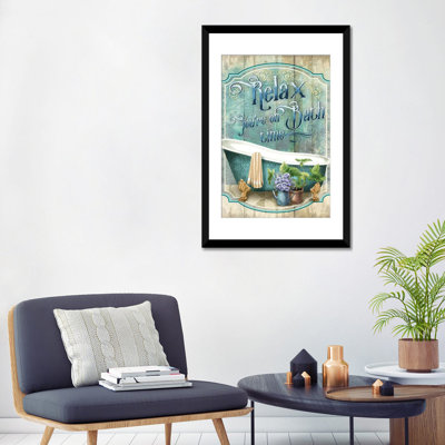 «Your on Bath Time», impression sur toile