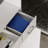 Modern Dual-Color Reception Desk With Storage And Sleek Design