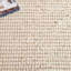 Tapis en laine / coton tissé à la main Burdick en ivoire / beige-528759142