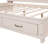 Full Size Wooden Daybed With 3 Storage Drawers, Upper Soft Board, Shelf, And A Set Of Sockets And Usb Ports-617328335-617328332