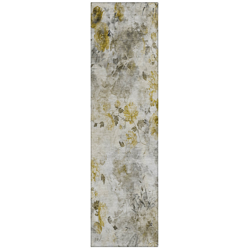 Tapis intérieur / extérieur Alta avec envers antidérapant, Tapis de couloir 2 pi 3 po x 7 pi 6 po