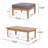 Urbanek Acacia Wood Outdoor Conversation Set