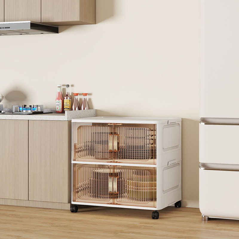 Collapsible Storage Bins With Lids