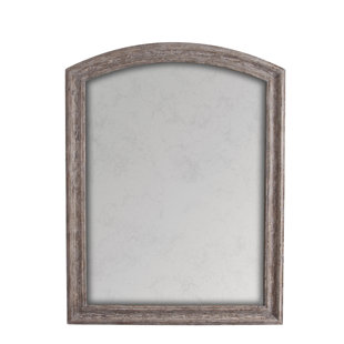Miroir d’appoint arqué avec rosettes