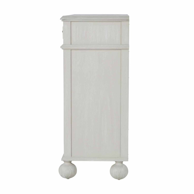 Ezekiel 2 - Door Accent Cabinet, Cerused Ash
