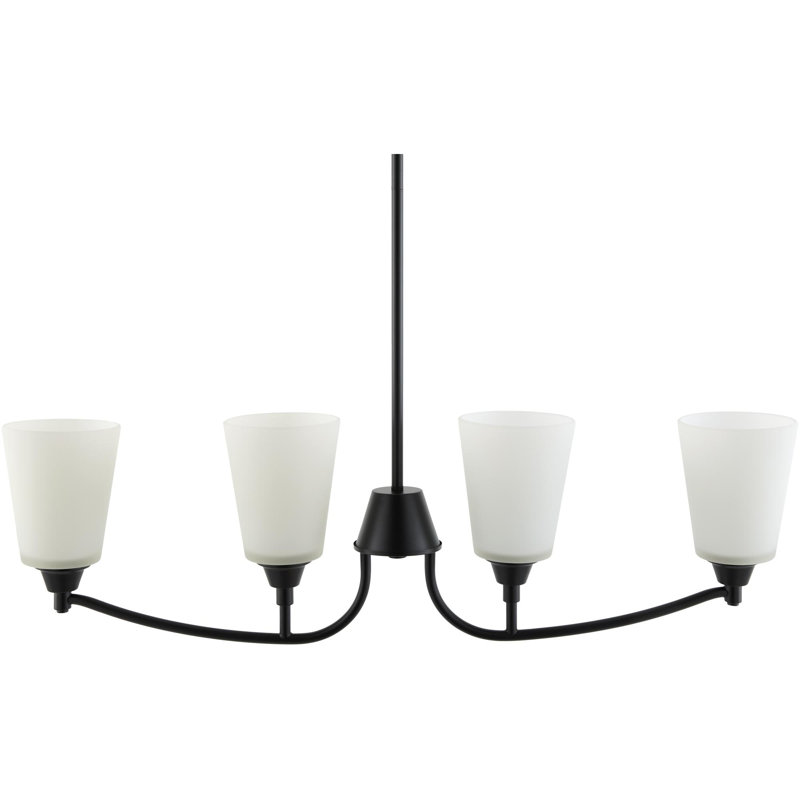Lustre Kaminsky, Noir mat, Blanc