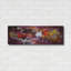 «Watercolor Nebula Burgundy» par Craig Snodgrass, art mural en métal-1730200306