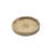 Round Solid Mango Wood Serving Tray – 18" Natural Rustic Brown Breakfast Platter