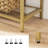 Adrianne 72.2'' H x 32.7'' W Etagere Bookcase-120864155