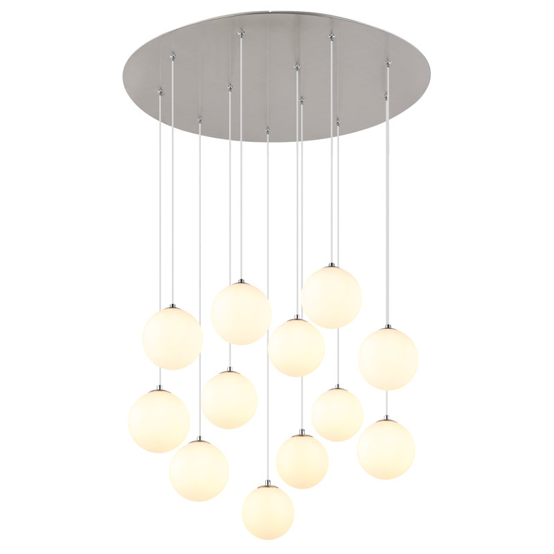 Ligonier Flush Mount, Brushed nickel