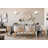 Kaydance Upholstered Dining Chairs Modern Arm Chairs-1684234694-1684234693