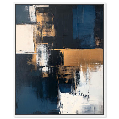 Radiant Blue Dawn I Blue Abstracts par Art Remedy